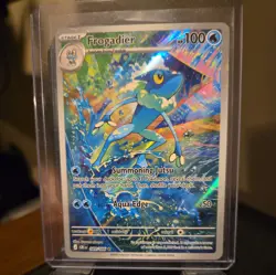 Frogadier 089/086 HOLO Chaos Rising Pokemon Holo NM Susumu Maeya - Image 1