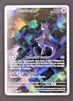 Pokemon Scarlet & Violet 151 Mewtwo Black Star Promo #052 - Ultra-Premium Coll - Image 1
