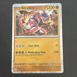 KORAIDON - McDonald's Promo 008/015 M24 EN 2024 - Happy Meal Holo Foil - Pokemon - Image 1