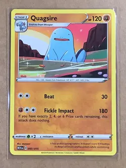 Pokemon McDonalds 2024 - 7/15 Quagsire Regular - NM - Image 1