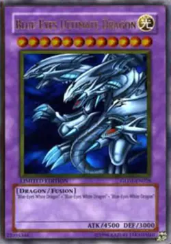 Yugioh! LP Blue-Eyes Ultimate Dragon - GLD1-EN028 - Gold Rare - Limited Edition - Image 1