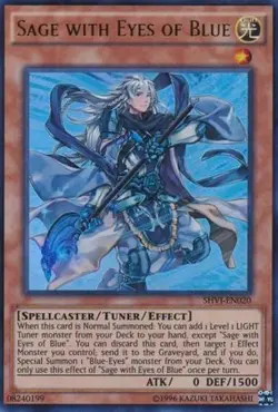 Sage with Eyes of Blue - SHVI-EN020 - Ultra Rare - Unlimited Edition - Near Mint - Image 1