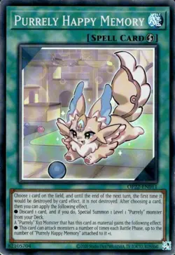 Purrely Happy Memory - OP22-EN011 - Super Rare - Unlimited Edition - Lightly Pla - Image 1