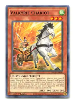 Valkyrie Chariot - MP20-EN090 1st Edition - YuGiOh-LP - Image 1