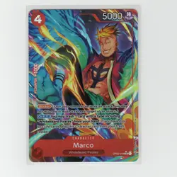 OP02-018 R Marco Alt Art PRB One Piece TCG English Card Foil/Textured. - Image 1