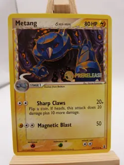 Pokemon Pre-Release Card : Metang 49/113 (Ex Delta Species) - Image 1