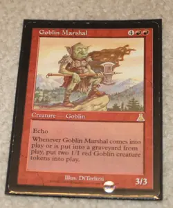 Goblin Marshal - Light Play MTG Urza's Destiny - Image 1