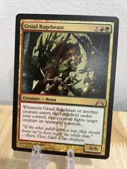 MTG Gruul Ragebeast Regular #170/249 Gatecrash Rare GTC NM/M - Image 1