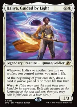 Haliya, Guided by Light - Promo EOE NM MTG - Image 1