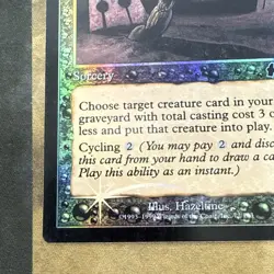 Unearth -- MTG (NM Quality FOIL) - Urza's Legacy - See pics - Image 5