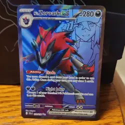 Pokemon TCG N's Zoroark ex 175/159 SV09 Ultra Rare Full Art Holo HP280 ENG - Image 1