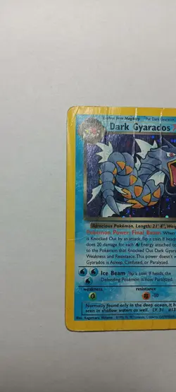 Pokemon TCG Dark Gyarados 8/82 Team Rocket Holo Unlimited DMG - Image 2