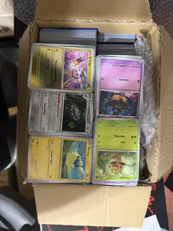 Pokemon TCG Roughly 4000 Bulk Cards with Holos and Reverse - Image 1