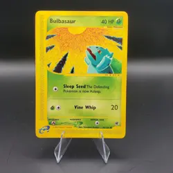 Pokemon Bulbasaur Card 95/165 Expedition Base Set LP - Image 1