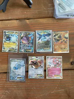 Pokemon Ex 7 Card, Altaria Ex, Pidegeot Ex, Diancie Ex, Thundurus Ex And More - Image 1