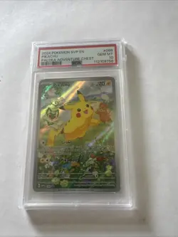 Pokemon Pikachu #088 Paldea Adventure Chest SVP Promo PSA 10 GEM MINT 2024 - Image 1