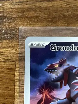 Pokemon TCG Groudon 199/182 Paradox Rift Illustration Rare Holo EN 2023 - Image 4