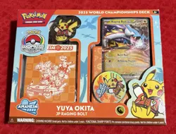 Pokemon 2025 World Championships Deck Yuya Okita Raging Bolt - New and sealed - Image 1