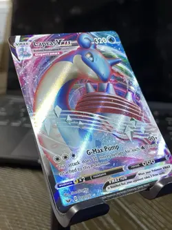 Lapras VMAX 050/202 Holo VMAX Rare Sword & Shield Pokemon NM - Image 2