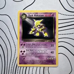 Pokemon Dark Alakazam TCG Team Rocket 18/82 LP/MP - Image 1