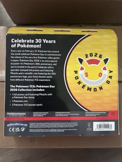 Pokemon Day 2026 Collection Box Phantasmal Flames NEW SEALED - Image 2