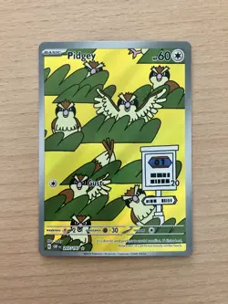 Pidgey 207/197 SV03: Obsidian Flames Holo Pokemon - Image 1