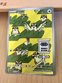 Pidgey 207/197 SV03: Obsidian Flames Holo Pokemon - Image 2