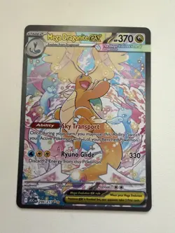 Mega Dragonite EX 290/217 SIR Special Illustration Pokemon Ascended Heroes mint - Image 1