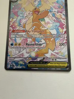 Mega Dragonite EX 290/217 SIR Special Illustration Pokemon Ascended Heroes mint - Image 3
