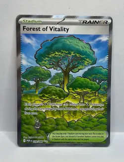 The Pokemon Company Forest of Vitality 109/088 Rev Holo Stadium Unc EN - Image 1
