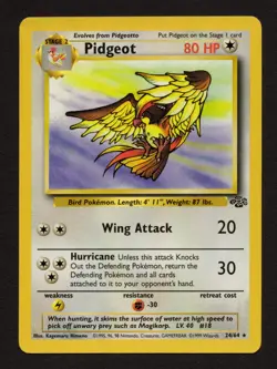 Pokemon TCG: Pidgeot Jungle 24/64 Non-Holo Unlimited Rare NM 🐦 - Image 2