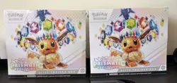 Pokemon TCG Scarlet & Violet Prismatic Evolution ETB - Lot of Two (2) - Sealed - Image 1