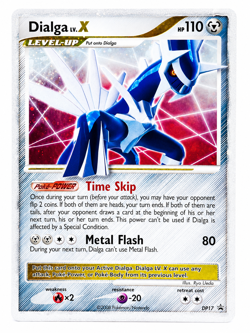 Pokemon TCG – Dialga LV.X DP17 – Black Star Promo – Diamond & Pearl Promo - Image 1