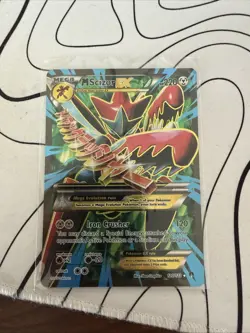 Pokemon TCG XY Breakpoint Ultra Rare M Scizor EX Full Art Holo Card 120/122 LP - Image 1