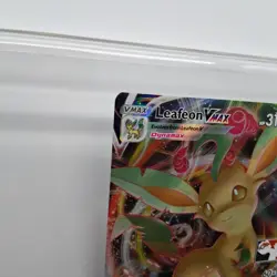 Leafeon VMAX 008/203 Prize Pack Series Stamped Play! Pokemon TCG Evolving Skies - Image 2