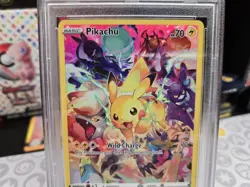 Pokemon TCG - SWSH - Crown Zenith - Pikachu 160/159 - PSA 9 - Image 3