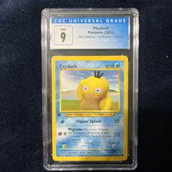2002 POKEMON NEO DESTINY 1ST EDITION #79 PSYDUCK CGC 9 MINT vintage VINTAGE 2002 - Image 1