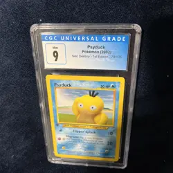 2002 POKEMON NEO DESTINY 1ST EDITION #79 PSYDUCK CGC 9 MINT vintage VINTAGE 2002 - Image 2