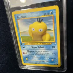 2002 POKEMON NEO DESTINY 1ST EDITION #79 PSYDUCK CGC 9 MINT vintage VINTAGE 2002 - Image 3