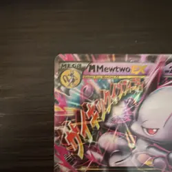 The Pokemon Company M Mewtwo EX 64/162 Breakthrough Ultra Rare Holo ENG 2015 - Image 4