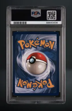 1999 POKEMON FOSSIL #4 DRAGONITE - HOLO PSA 8 - Vintage WOTC - Image 2