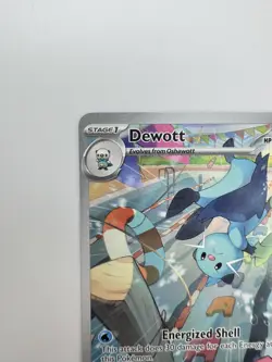 Dewott 106/086 Illustration Rare Pokemon White Flare Near Mint or Better - Image 2