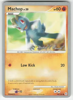 Machop 86/130 Common World Championship Decks Pokemon Lightly Played - Image 1
