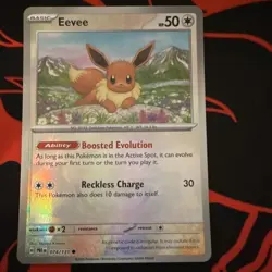 The Pokemon Company Eevee (Master Ball Pattern) 074/131 Prismatic Evolutions - Image 4