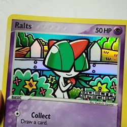 Ralts 81/113 EX Delta Species Reverse Holo Stamped Pokemon Card TCG - NM - Image 3