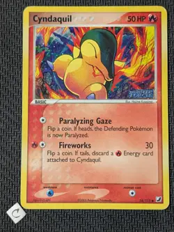 Cyndaquil 54/115 - Unseen Forces Stamped Reverse Holo Pokemon TCG MP - Image 1