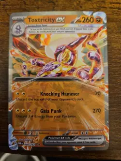 Pokemon TCG Toxtricity Ex 100/182 Paradox Rift - Image 1