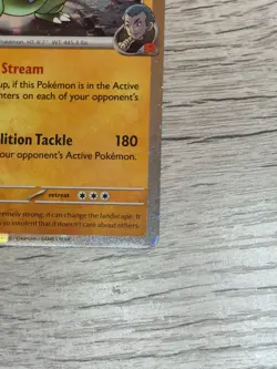 Team Rocket's Tyranitar 096/182 Pokemon Destined Rivals Stamped Prerelease NM - Image 5
