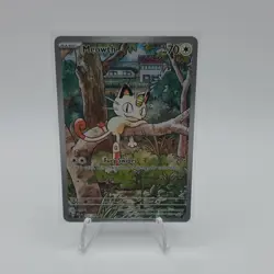 The Pokemon Company Meowth 106/094 Phantasmal Flames Illus Rare Holo Eng 70 HP - Image 1