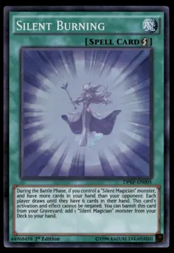 Silent Burning Duelist Pack: Rivals of the Pharaoh DPRP-EN005 Yugioh LP - Image 1